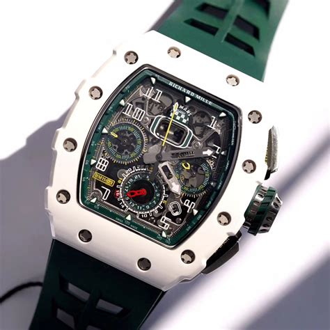 richard mille green replica|fake richard mille.